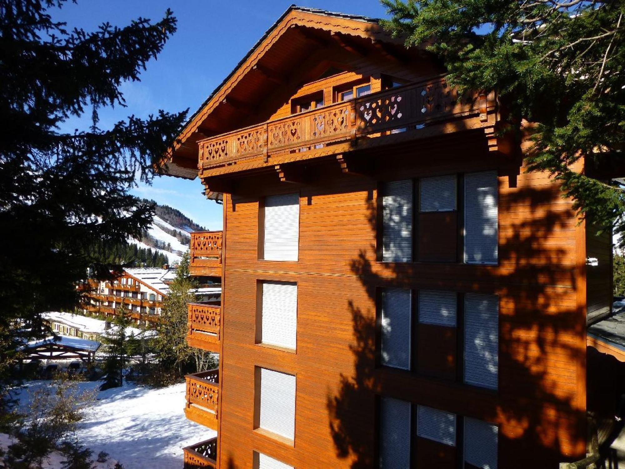 Charmant Appartement Rustique A Courchevel, 5 Pers, Pres Des Pistes - Fr-1-514-29 Exterior foto